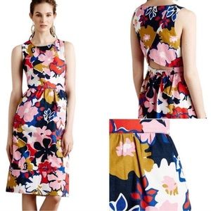 Host Pick💖Anthropologie WHIT TWO painterly dress